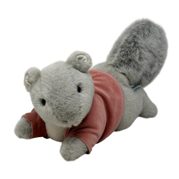 EDEN Peter Rabbit Lot 7 Plush Squirrel Frog Duck Hedgehog Beatrix Potter Vintage - Picture 8 of 16